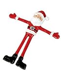 Santa Claus Christmas Toy Bendable Figure Decoration