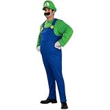 Super Mario Brothers Deluxe Luigi Costume