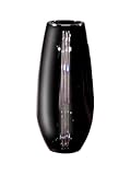 Dale Tiffany GA80056 Black line Decorative Crystal Vase , 4-1/2-Inch by 9-3/4-Inch