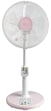 ZEPEAL ゼピール 【ON/OFFダブルタイマー】 30cmリビング扇風機(リモコン) ピンク DRT-A3311(PK)