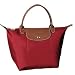 Longchamp Le Pliage Small Folding Handbag, Deep Red