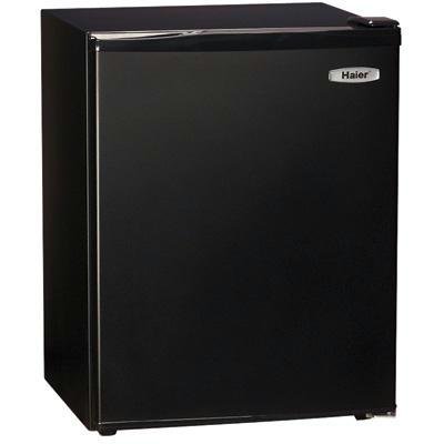 Haier HSB03BB Compact 2-2/3-Cubic-Foot Refrigerator/Freezer, Black