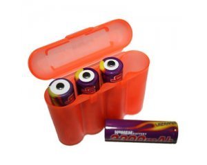Battery Case Holds 4 AA or AAA Batteries BATUCA P-BAT0104 On Sale