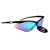RayZor Professional Lightweight Black UV400 Sports Wrap Golf Sunglasses, With a Windshield Blue / Green Iridium Revo Anti-Glare Lens