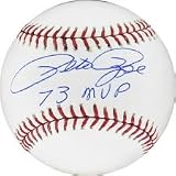 Pete Rose MLB Baseball w/  '73 MVP Insc.
