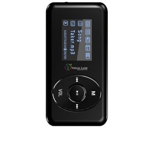Best Price Visual Land V-Clip Pro 4 GB MP3 Player with Speaker (Black)