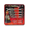 GearWrench 9317 7 Piece Ratcheting Wrench Set 5/16-Inch to 3/4-Inch Standard