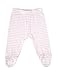 Woolino Baby Footed Romper Pants, 100% Merino Wool Baby Pants, Newborn Pants with Footies for Infant Boy & Girl, 3-6m, Lilac