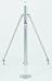 Adjustable Height Ski Pylon - --Main pylon, 45' overall height.Designed for both recreational and tournament skiing, our highest quality ski pylon features a slip-over head for quick hook-up and removal. Telescoping brace arms adjust from 34' to 58'.F E A T U R E S- Pro Swivel Nylon Head 2' polished stainless steel tube. 6' diameter stainless steel base.