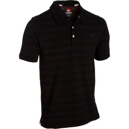 Quiksilver Young Men's Holden Plaited Stripe Polo