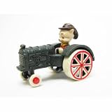 Collectible Farmer Pig Replica Vintage Tractor