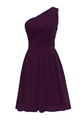 Chiffon Cocktail Above the Knee Short  Prom Dress/Party Dress/Mini Dress  With a Ribbon  and Ruffles