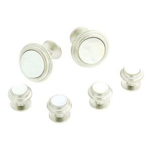 Be Style Icon with Elegant Silver Plated & Mother of Pearl Formal Set