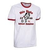 Ohio State Buckeyes NCAA 1968 Short Sleeve Ringer T-Shirt (X-Large)