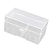 YXQ 12 x 9V Battery Holder Organizer Plastic Storage Box Protective Container