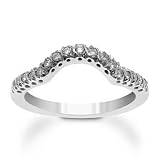 .25 ct. t.w. Diamond Wedding Ring In Platinum. Size 6