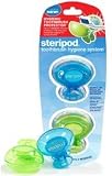 Steripod Toothbrush Hygiene System (2 Pack Green and Blue)