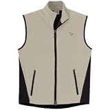Dalmatian Men's High Tec Vest, Bone Zipper Pull and Embroidered image