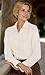 Double-Button Silk Blouse
