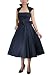 Rockabilly Gothic Black Belted Party Dress Size 8