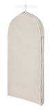 Whitmor 6082-2716 Natural Linen Soft Storage Garment Bag