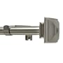 Levolor Classic Square Rod Set, Satin Nickel, 3/4-Inch Diameter, 36 to 66-Inch Width
