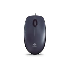 Logitech M90 Optische Maus schnurgebunden USB schwarz