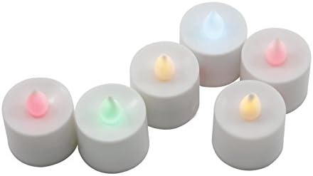Birthday Cake Candles Party Festival Birthday Remote Control LED Candle Lighting Home Decor Light Plastic 3.5x4.5cm 1pcs (Green)