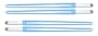 Buztronics 2 Sets of Blue Light Up Chop-Sticks