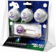 Northwestern State Demons 3 Golf Ball Gift Pack With Cap Tool
