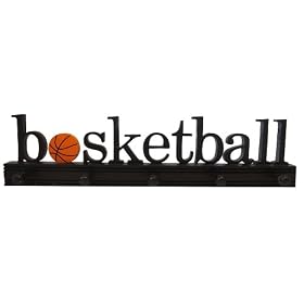 Concepts Frames , Brown Basketball Wall Hook by Concepts