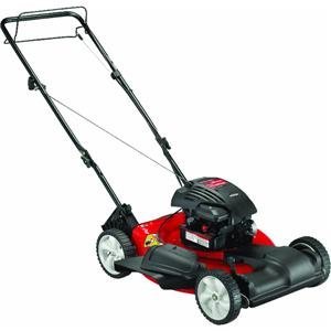 Yard Machines 12A-A04A000 20-Inch 148cc Briggs & Stratton 300 Series Mulch/Side Discharge Gas Powered Self Propelled Lawn Mower Yard Machines 12A-A04A000 20-Inch 148cc Briggs & Stratton 300 Series Mulch/Side Discharge Gas Powered Self Propelled Lawn Mower