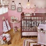 My Baby Sam Baby Love 4-Piece Crib Bedding Set (Baby-Love-Crib-Set)