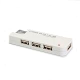 �u�o�b�t�@���[�R�N���T�v���C Arvel USB2.0�n�u �o�X�p���[ 4�|�[�g �z���C�g H433WH�v�̉摜