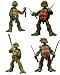 Neca TMNT Teenage Mutant Ninja Turtles Action Figures in Tube Packaging - Set of 4_s-1