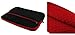 rooCASE Super Bubble Neoprene Sleeve Case for HP Mini 210-2190NR 10.1-Inch Netbook Red (Red / Black)