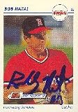 Bob Natal, Harrisburg Senators - Expos Affiliate Autographed Card