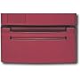 Tall Laundry Pedestal with Drawer in Red