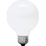 GE Lamps 14848 60 Watt Globe G25 Light Bulb, Soft White, 6-Pack $11.95