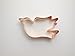 Handcrafted Twelve Days Christmas Gifts - Copper Christmas Turtle Dove Bird Cookie Cutter