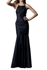 Halter Taffeta Mermaid Evening Dress/Prom Dress/Party Dress 