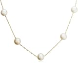 14k Yellow Gold Freshwater Cultured Pearl 