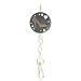 Red Black Shoe Hearts Silver Tone Purse Key Chain Finder
