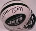 Laverneus Coles autographed Football Mini Helmet (New York Jets)