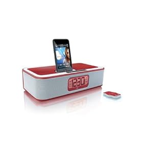 Memorex iWake Speaker - RED