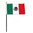 Mexico Flag 4 x 6 inch Mexico Flag 4 x 6 inch