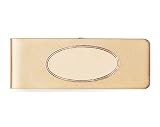 Hindged Gold Money Clip - B0000E1M7F