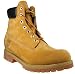 Timberland Mens 6" Premium Boot Black Smooth Leather Boots