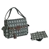 Diamond Kelly Messenger Bag - color:Brown Diamond