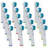 Oral B Replacement Floss Action Compatible Brush Head Replacement 20 Count For Oral B/Braun Professional Care/Professional Care